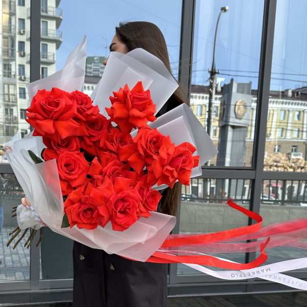 БУКЕТ ИЗ ФРАНЦУЗСКИХ РОЗ